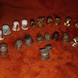 Vintage Thimble Collection - Assorted Colors